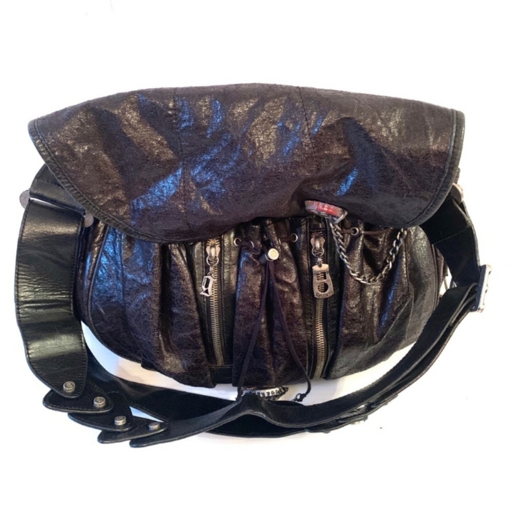 Rare Vintage GALLIANO Leather Hobo Bag with Unique Strap - Host Pick! OBO 😍